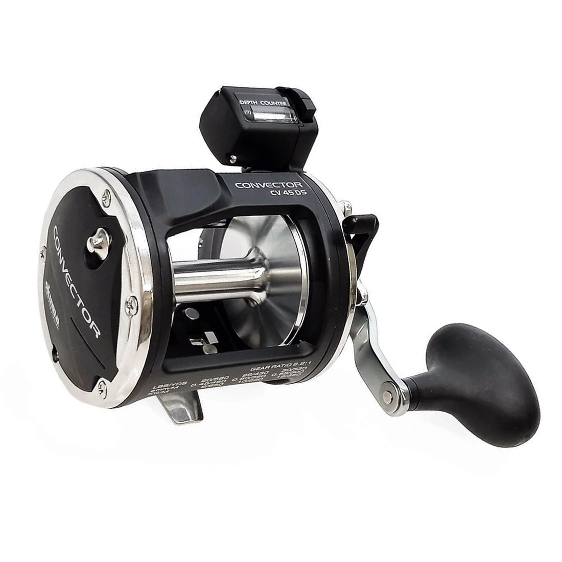 Okuma Convector Counter Baitcasting Reel CV45DS 1 Okuma Convector Counter Baitcasting Reel CV45DS